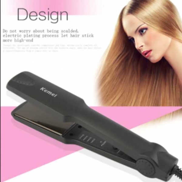 Kemei KM-329 Ceramic Flat Hair Straightener NE27