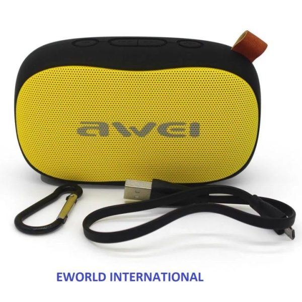 AWEI Y900 Mini Portable Wireless Bluetooth Speaker With Built in Mic