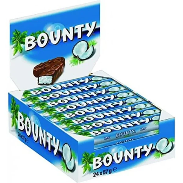 Bounty Coconut Milk Chocolate – 24 Pcs Box