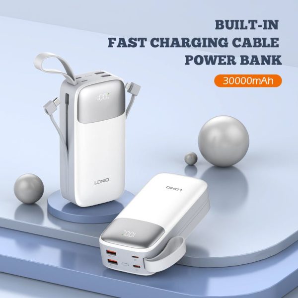 LDNIO 22.5W 30000mah Powerbank (PQ30)