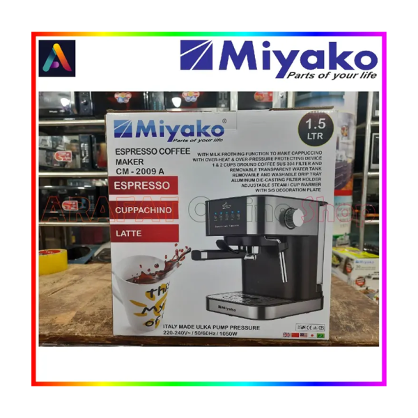 Miyako Coffee Maker CM-2009 A Espresso