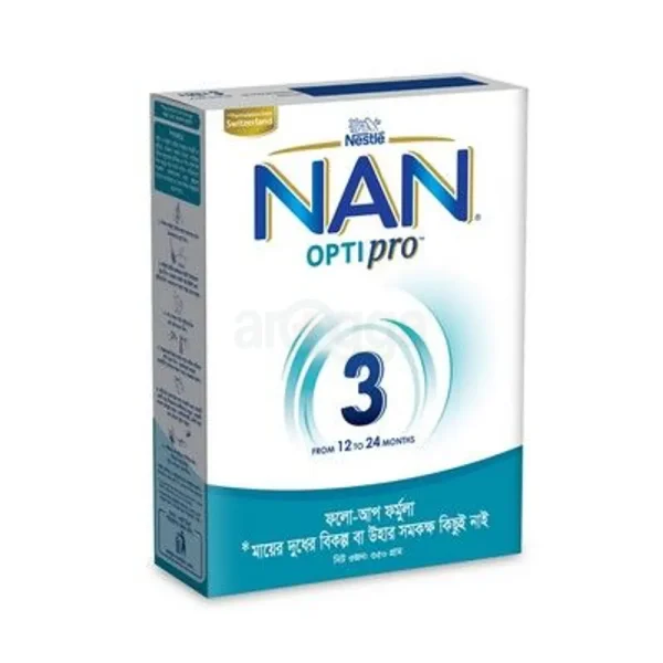 Nestlé Nan Optipro 3 Formula Milk Powder 350 gm (12 to 24 month)[pack of 2]