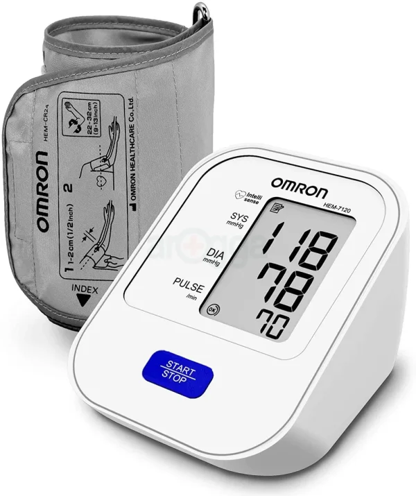 Omron Digital Blood Pressure Monitor (Model-HEM-7120)