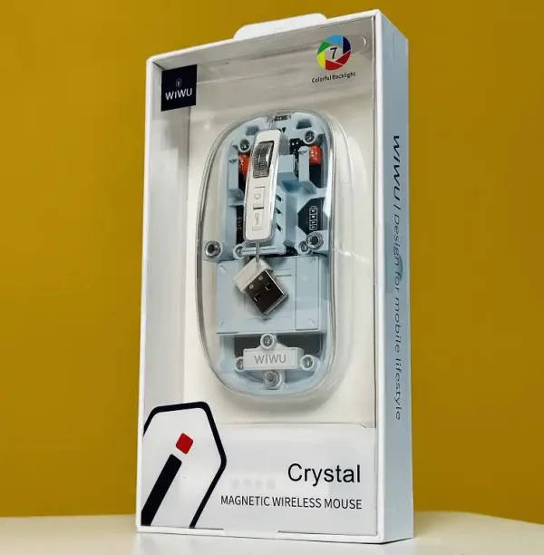 Original WIWU Crystal Transparent Wireless Mouse