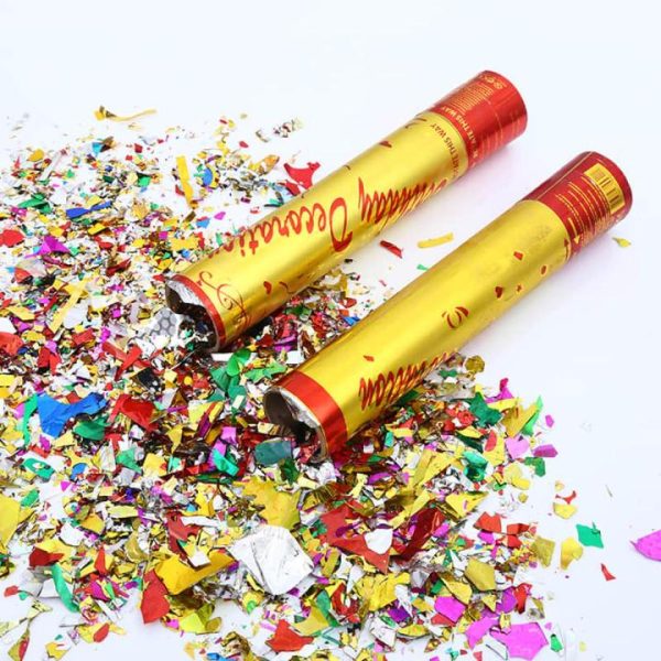 Party Poppers - Golden 1 Piece[3 pcs]