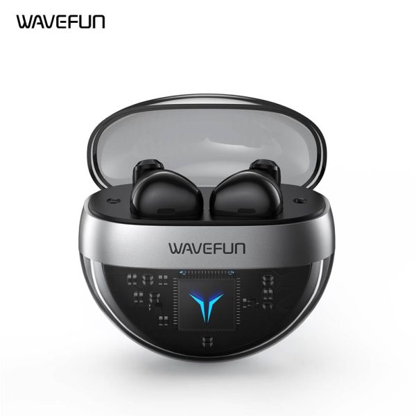 Wavefun T200 TWS Wireless Bluetooth Earbuds - Black