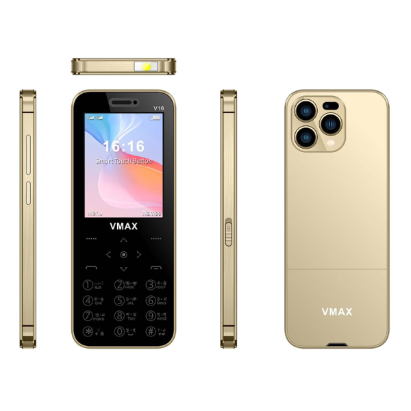 vmax V16 Super look touch Feature Mobile Phone 2.8 iches display [multicolor]