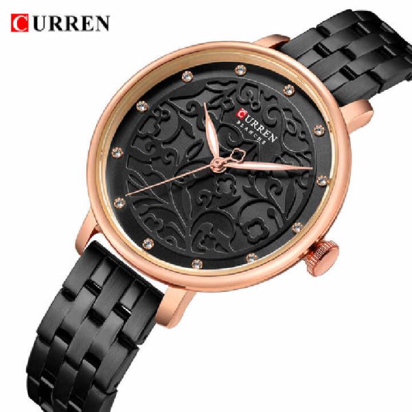 Curren C9046L Quartz Watches for Women - Black