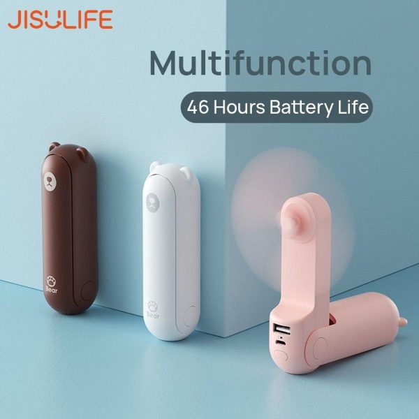 JISULIFE F8X Mini Portable Fan (New Upgrade Version) - F8X