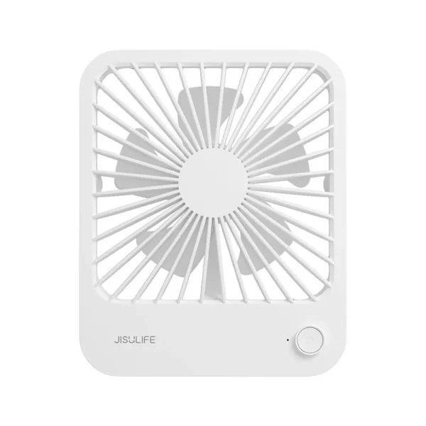 JISULIFE FA26 4500mAh Rechargeable Ultra Thin Powerful Desktop Fan