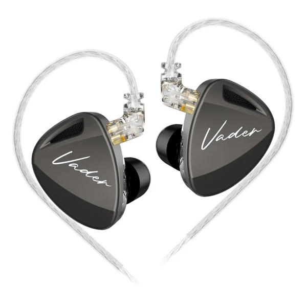 KZ Vader High Resolution Version Adjustable Triple-Driver Dynamic Earphones