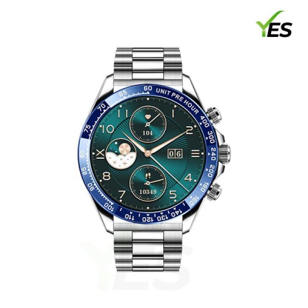 Yes Platinum Pro Smartwatch 1.43 Inch AMOLED Display Bluetooth Call Health Monitoring Multi Sport Modes