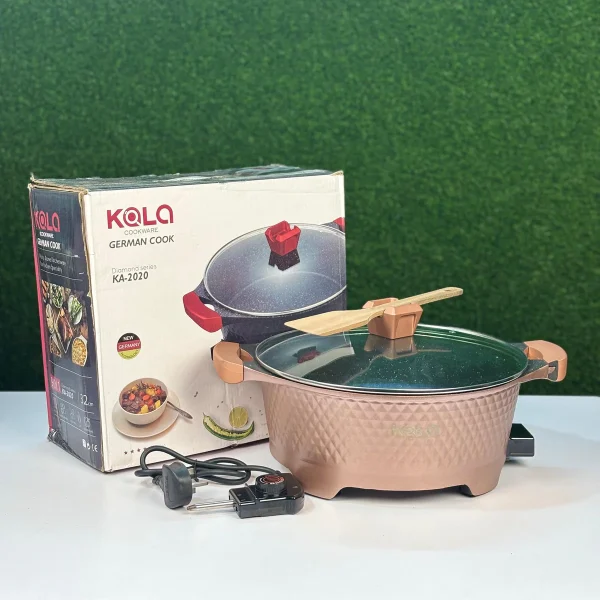 Kola Cookware Multipurpose Electric Cooking Pot 8Ltr