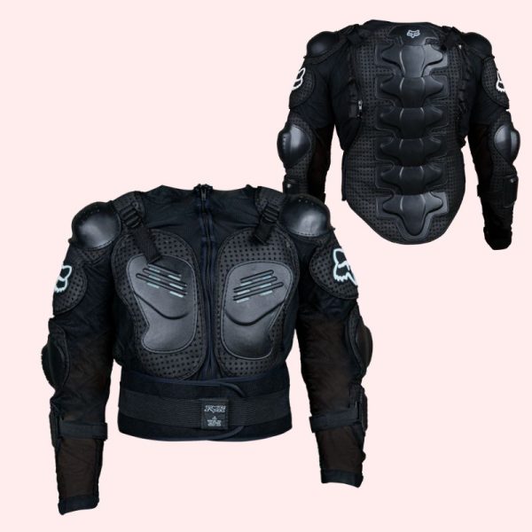Full Body Armour Jacket Universal Safety Vest Adjustable Protective Gear