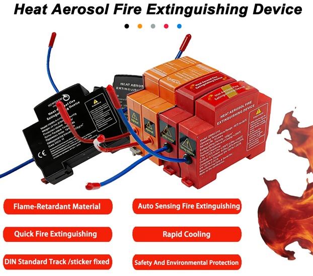 Heat Aerosol Fire Extinguisher Device - Image 3